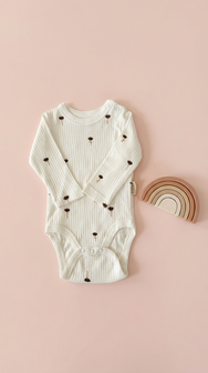 VAUVA bodić dugih rukava Cveće