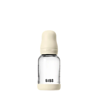 Bibs - Staklena flašica 120 ml Ivory