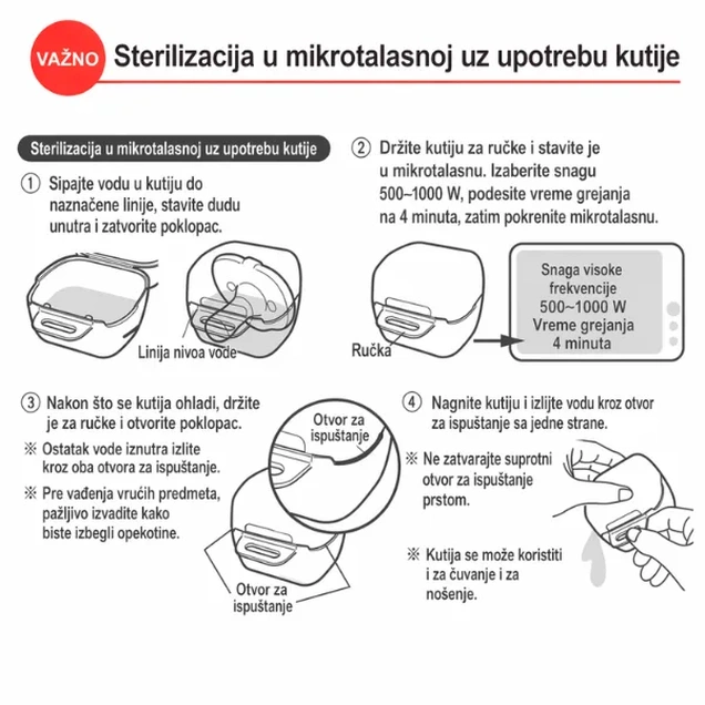 Richell anatomska varalica Veverica 0–3 meseca 5804