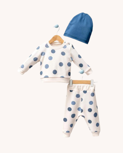 Bubbles komplet od organskog pamuka 3/1 (planete) 74 (6-9 mes) 4724