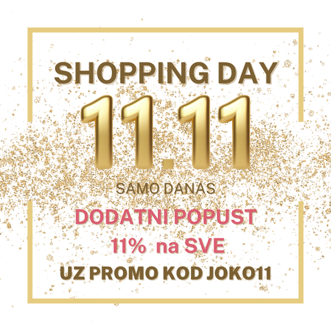 DODATNI POPUST 11% SVE SAMO 11.11.2025