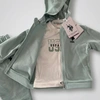 U.S. Polo ASSN komplet Magic Mint 3/1, pantalone, majica i duks  USB2920 98 -104 (3+ god) 5389