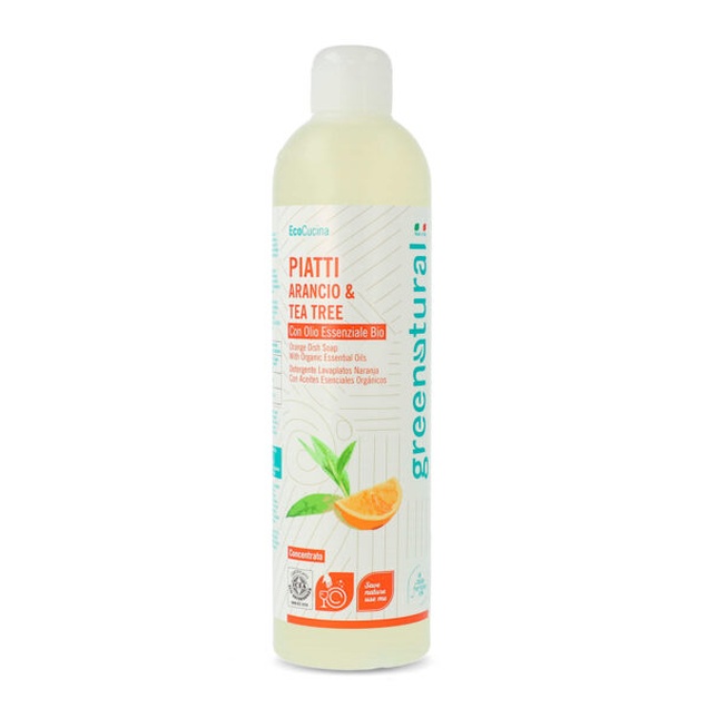 GREENATURAL ORANŽ Deterdžent za ručno pranje posuđa sa organskim 500ml 4349