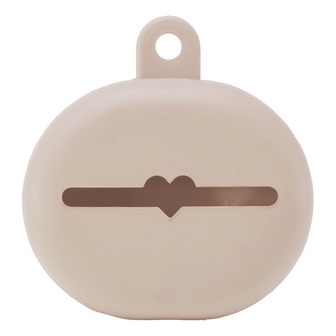 HEVEA kutijica za cucle- boja peska