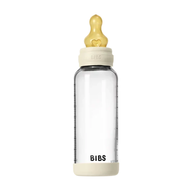Bibs - Staklena flašica 240 ml Ivory 4403