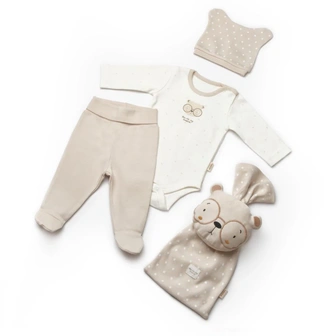 Baby Cosy poklon set za novorođenče od organskog pamuka