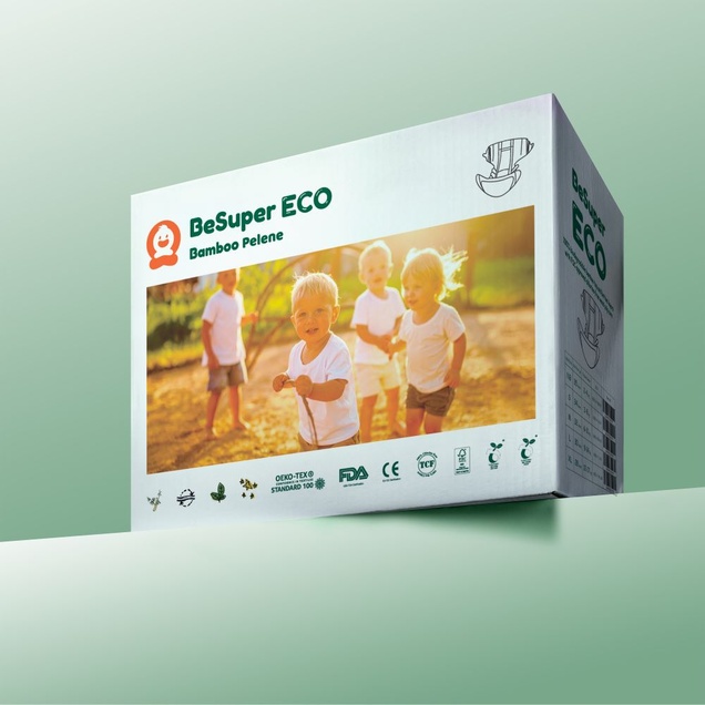 BeSuper ECO Bamboo Pelene manji paket 4943
