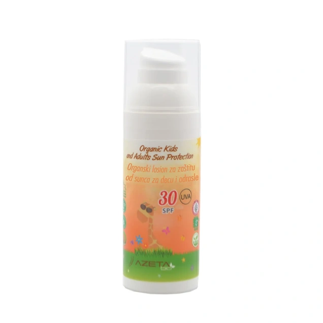 Azeta Bio Organski losion za decu i odrasle zaštitu od sunca SPF 30 50 ML 3005