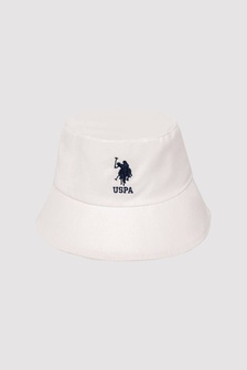 U.S. Polo ASSN šešir za bebe beli
