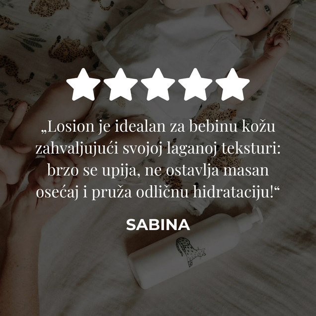 Joone Paris Organski hidratantni losion za bebe 400 ml 5000