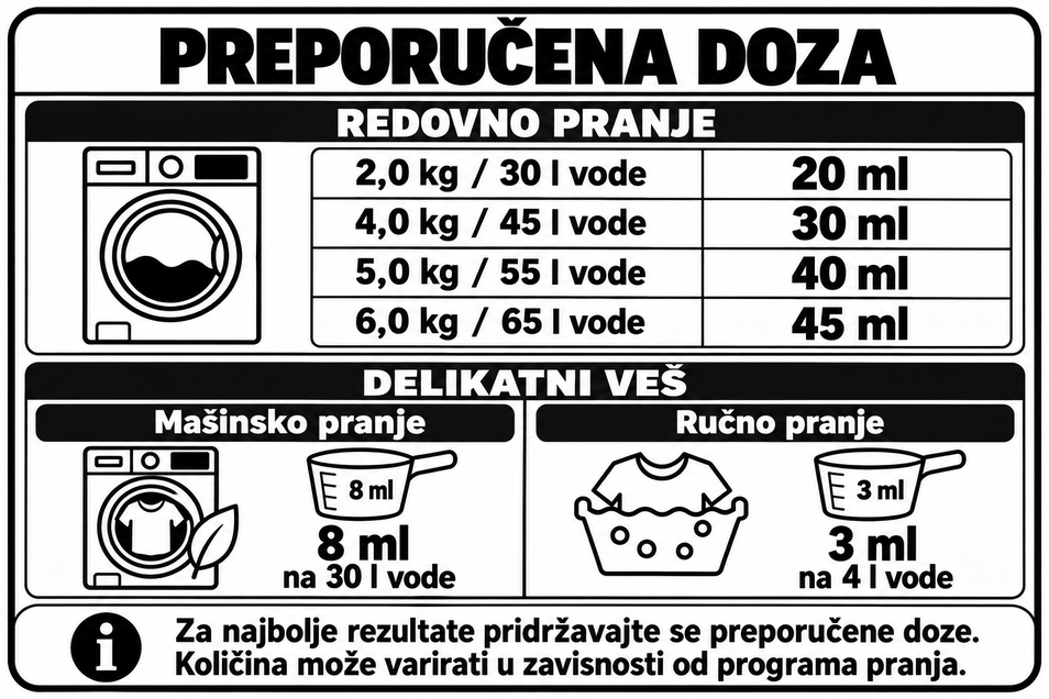 Happy Elephant prirodni koncentrovani tečni deterdžent za veš bez mirisa dopuna 540 ml 7136