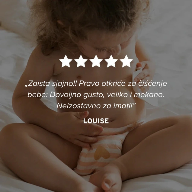 Joone Paris tuferi za bebe od organskog pamuka 200 kom 5100