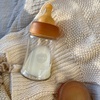 Staklena flašica sa širokim otvorom za bebe 150 ml, 2 kom 1907