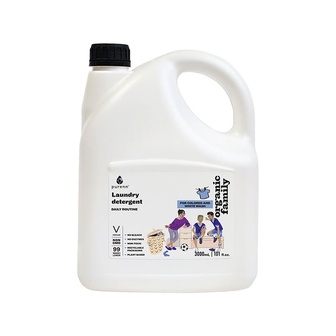 Ekološki univerzalni tečni deterdžent za pranje veša sa nežnom notom slatke maline "DAILY ROUTINE" 3 L - Purenn Organic Family