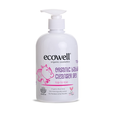 ECOWELL Organski gel  za čišćenje kože beba (500 ml) 2445