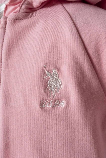 U.S. Polo ASSN komplet trenerka sa majicom Blush Heart 5605