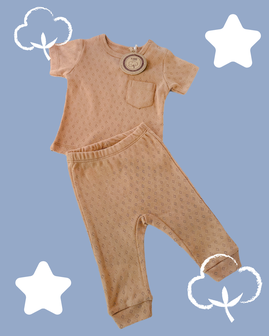 Kidaxi ŽAKARD  MAJICA I PANTALONE KOMPLET vel.68