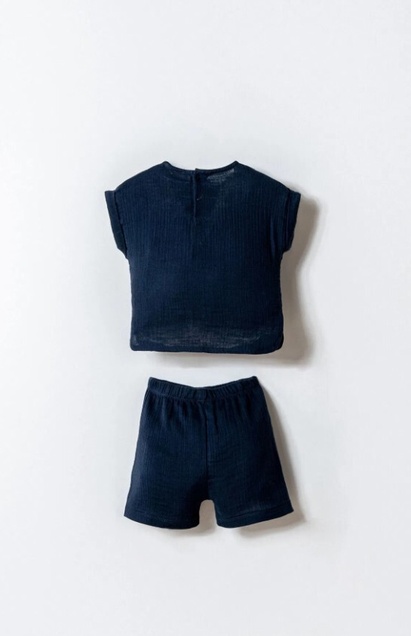 U.S. Polo ASSN Komplet majica i šorts od lana 5632