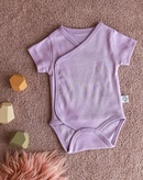Wowo basic bodi kratkih rukava 80 (9-12 meseci) (Lila)
