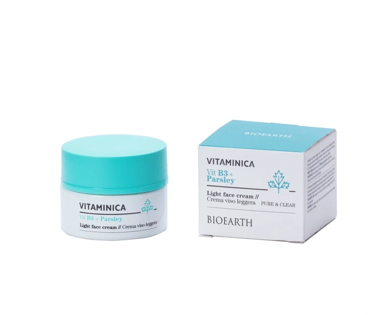 BIOEARTH Lagana krema za lice vitamin B3 + peršun 6532