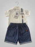 U.S. Polo ASSN Komplet Yacht club majica i šorts  )