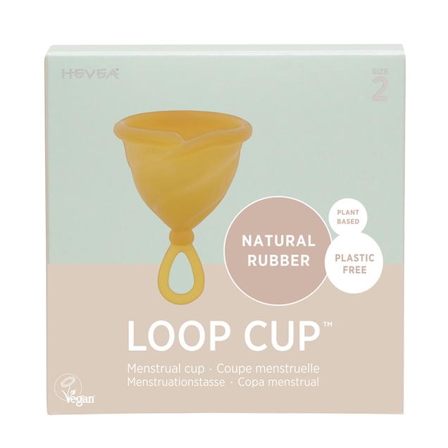 Menstrualna čaša Hevea Loop Cup vel. 2 1685