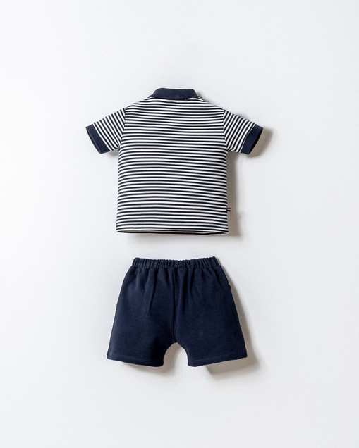 U.S. Polo ASSN komplet majica i šorts Navy 5887