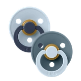 BIBS STUDIO Fusion Baby Blue & Petrol 0-6m