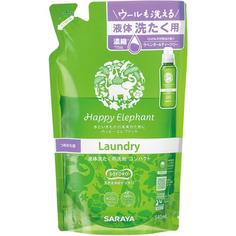 Happy Elephant prirodni koncentrovani tečni deterdžent za veš dopuna 540 ml
