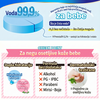Vodorazgradive vlažne maramice / vlažni wc papir LEC 99.9 % PURE WATER 3pak*60 kom 5674