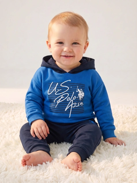 U.S. Polo ASSN dečija trenerka Royal Blue 2/1 5666