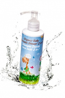 AZETA BIO ORGANSKA ULJANA BEBI ŠAMPON/KUPKA 500ML, 0m+