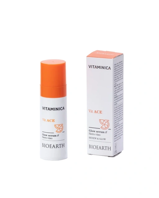 BIOEARTH Serum za lice GLOW  sa vitaminima A,C, E 6534