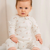 Kidaxi Organic pidžama  za bebe Natural vel.62 4243