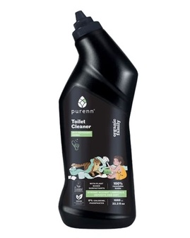 Ekološko sredstvo za čišćenje toaleta sa svežom aromom nane 1L - Purenn Organic Family