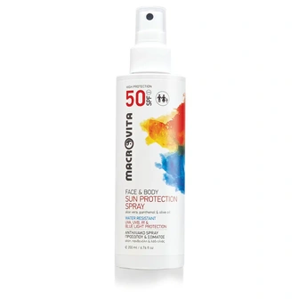Macrovita  Family sprej za zaštitu od sunca za lice i telo SPF 50