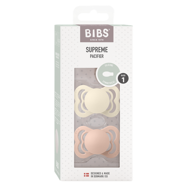 BIBS varalica Supreme silicone Blush & Ivory  (6-18 meseci) 3470