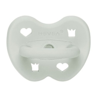 Hevea simetrična cucla od prirodne gume (3-36 mes) Ivory bela