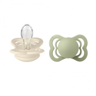 BIBS varalica Supreme silicone Sage & Ivory (6-18 meseci)