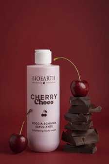 BIOEARTH Gel za tuširanje sa prirodnim skrabom - Trešnja/Čoko
