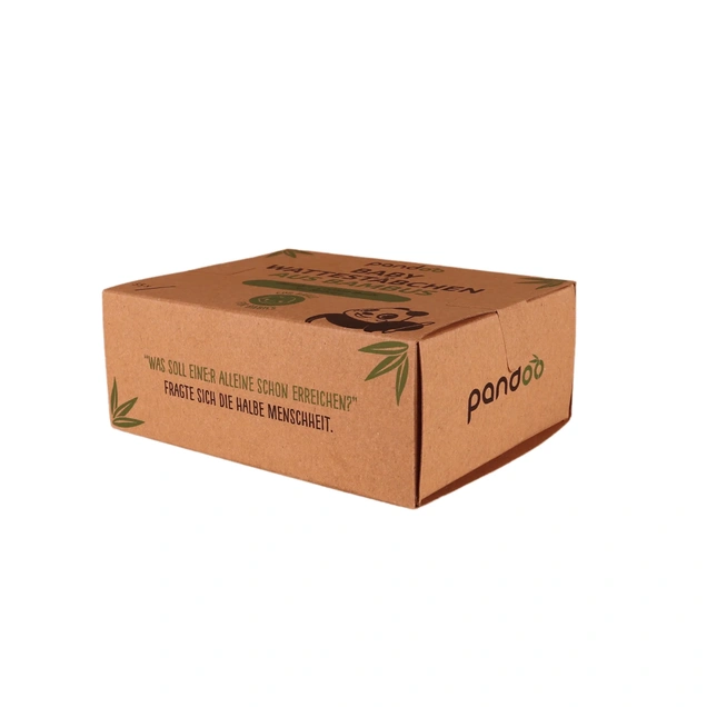 Štapići za uši od bambusa i organskog pamuka za bebe 55 kom (0+) 5242