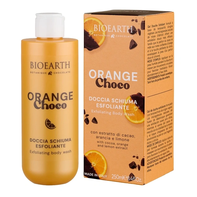 BIOEARTH Gel za tuširanje sa prirodnim skrabom - Narandža/Čoko 6525