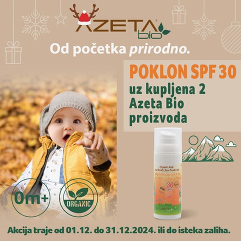 AZETA BIO SPF30 POKLON AKCIJA