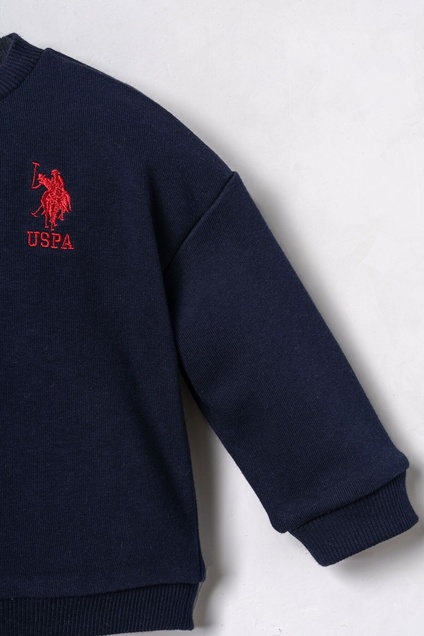 U. S Polo ASSN Komplet trenerka 2/1 Heritage Navy Set USB3169  (teget) 6849