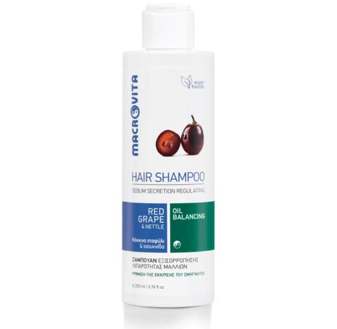Prirodni šampon za masnu kosu Red Grape 1166