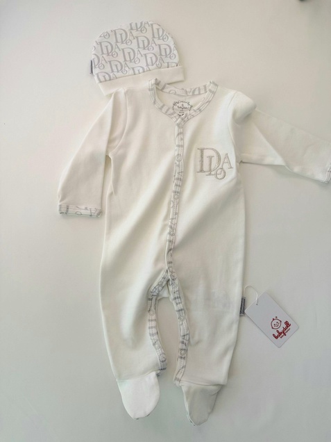 Babydola Zeka sa kapicom bela 2-3 mes 3892