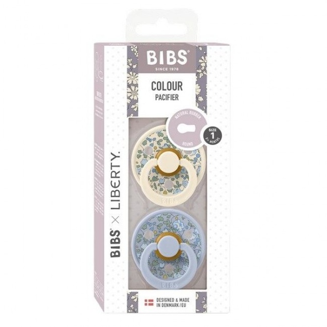 BIBS x Liberty varalica Eloise Dusty Blue Mix 6-18M 5316
