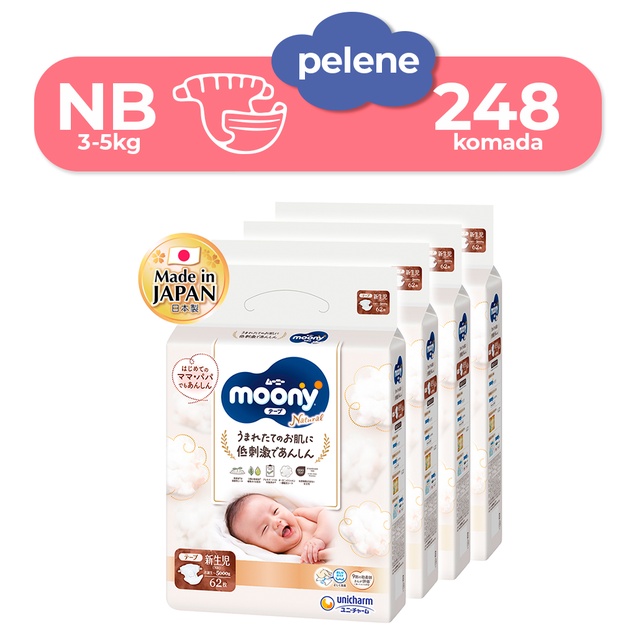 Moony Natural Newborn MegaBox 3014