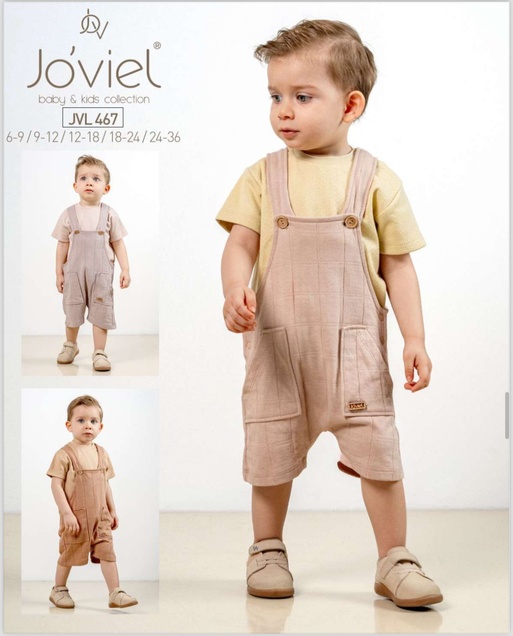 Joviel komplet majica i kombinezon 68 (6-9 meseci) (Braon, Lila) 4003