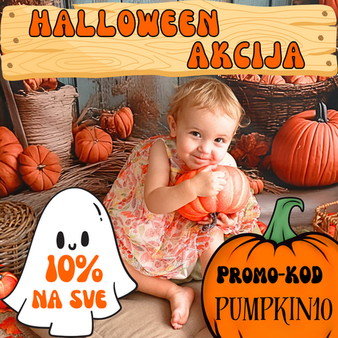 Dodatnih 10% za HALLOWEEN kupovinu!